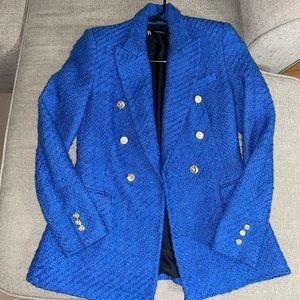 ZARA textured blazer size XS